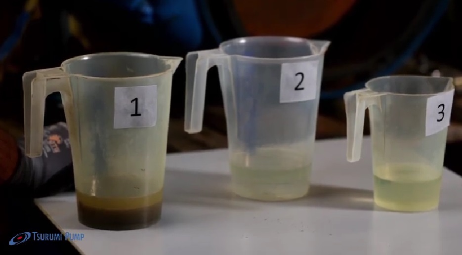 масло при замене в шламовом насосе